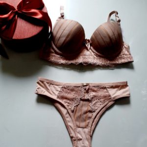 LINGERIE MAISSA COM BOJO – BEGE