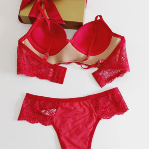 LINGERIE  LIRIOS – VERMELHO