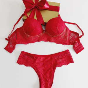 LINGERIE  LIRIOS – VERMELHO