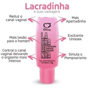LACRADINHA GEL ADSTRINGENTE FEMENINO 15g Sexy Fantasy