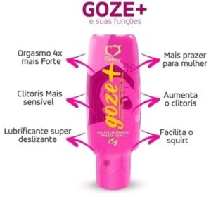 GOZE + ACELERADOR DO PRAZER 4 EM 1 15G