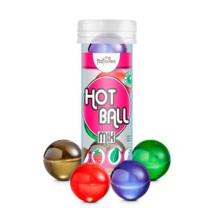 BOLINHAS EXPLOSIVAS BEIJÁVEIS -HOT BALL PLUS MIX