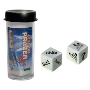 Dados Eróticos Jogo do Prazer Hot Diversão ao Cubo