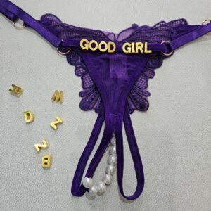 CALCINHA  SENSUAL PERSONALIZADA – GOOD GIRL