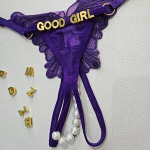 CALCINHA  SENSUAL PERSONALIZADA – GOOD GIRL