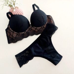 LINGERIE LIRIOS – PRETO