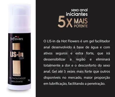 LIS-In Gel Dessensibilizante Anal 30g Hot Flowers - Image 4
