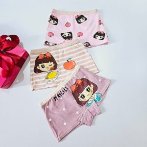 KIT DE 3 CUECAS INFANTIL ESTAMPADA