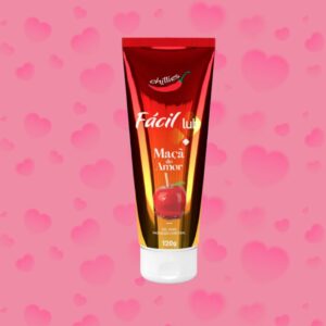 FÁCIL LUB GEL LUBRIFICANTE BEIJÁVEL – MAÇÃ DO AMOR 120G