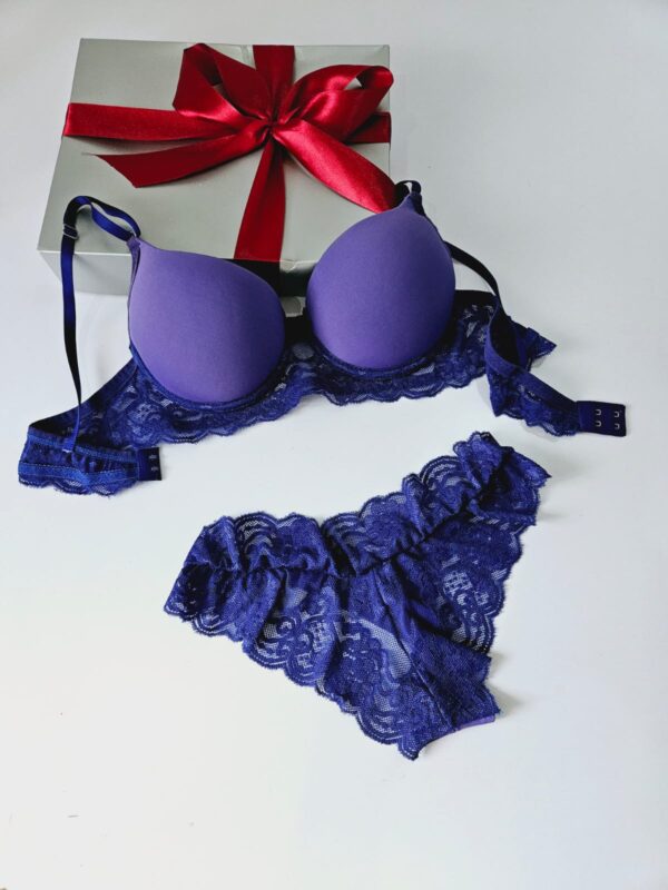 CONJUNTO COM BOJO E CALCINHA RENDADA FIO DUPLO - Image 3