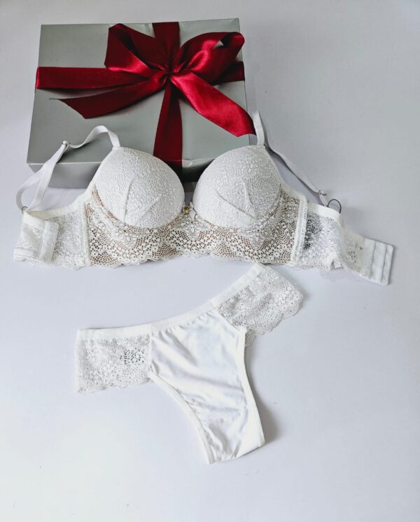 CONJUNTO BRANCO BÁSICO COM BOJO - Image 3
