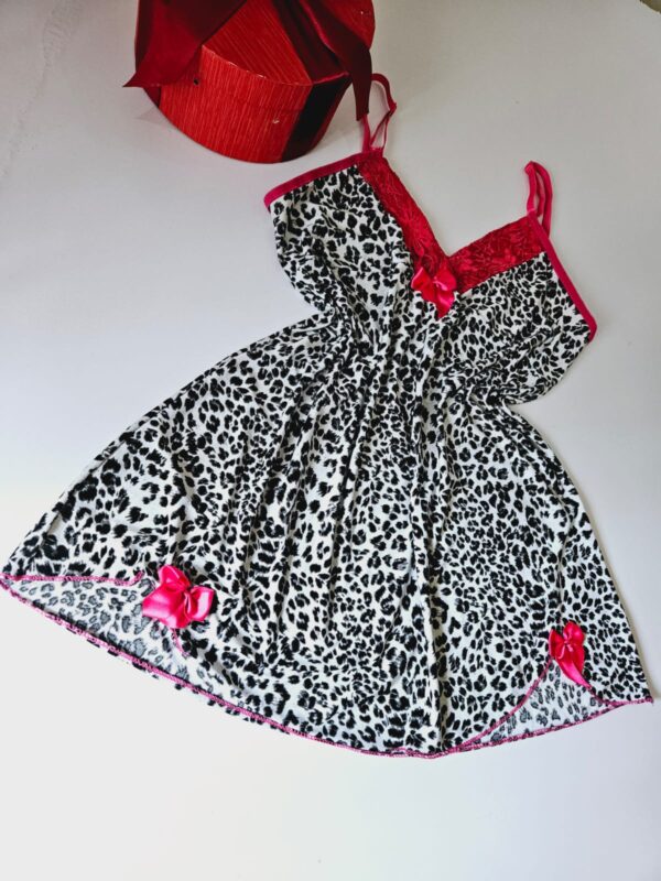 CAMISOLA CURTA E ESTAMPADA EM MICROFIBRA - Image 3