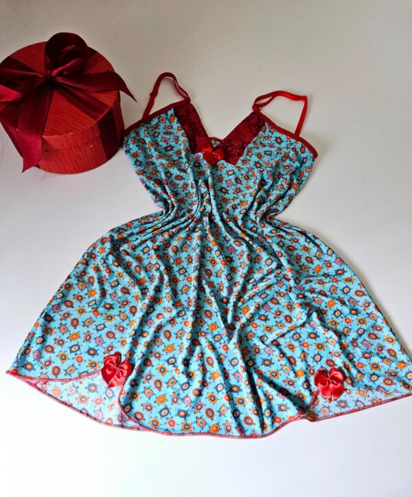 CAMISOLA CURTA  E ESTAMPADA EM MICROFIBRA - TIFFANY