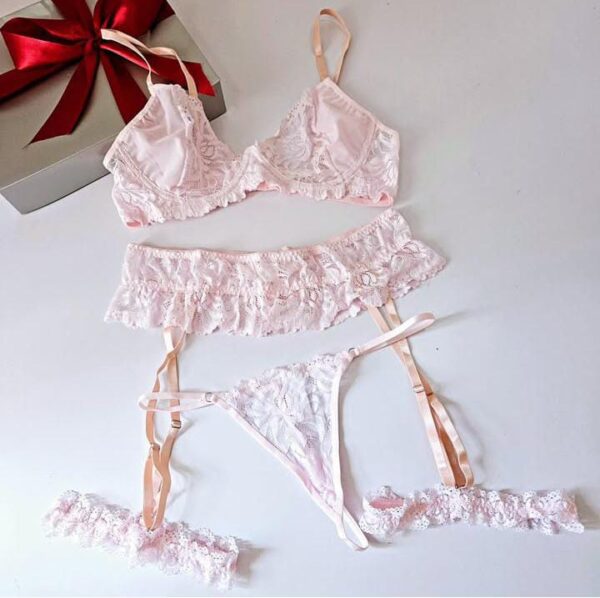 LINGERIE RENDADA COLEÇÃO DOCE OUSADIA
