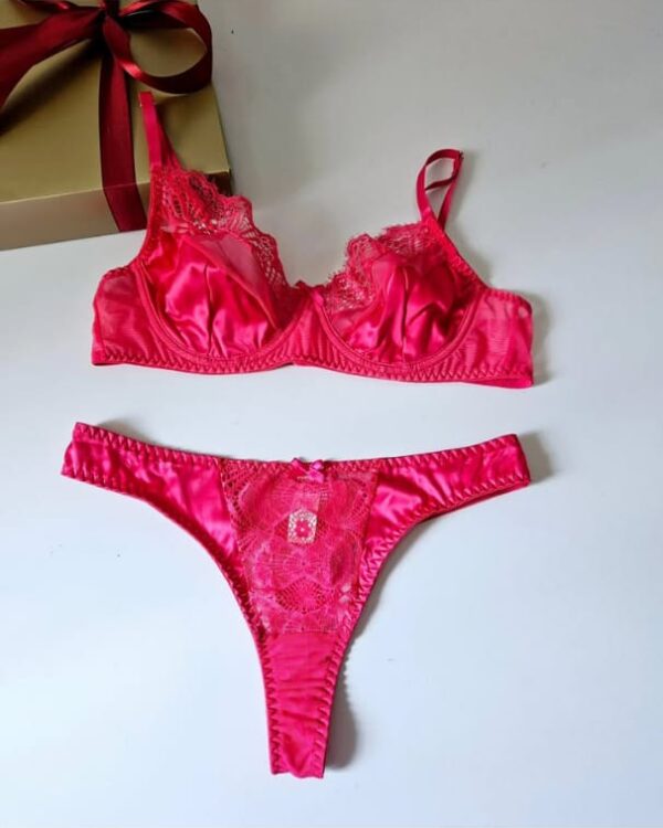 LINGERIE PINK SEM BOJO
