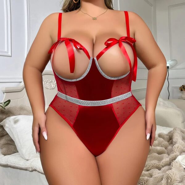BODY SENSUAL PLUS SIZE - VERMELHO