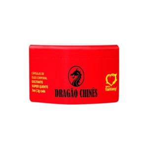 DRAGÃO CHINÊS – EXCITANTE SUPER QUENTE EM CÁPSULAS   3 Unidades