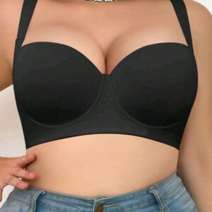 SUTIÃ  LISO PLUS SIZE PUSH UP –