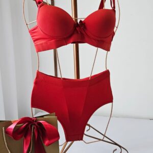 LINGERIE COM BOJO LISO