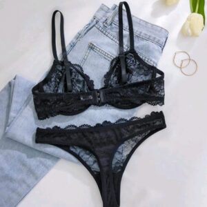 CONJUNTO RENDADO SEM BOJO