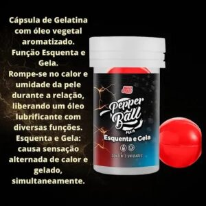 BOLINHA EXPLOSIVA – ESQUENTA E GELA