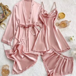CONJUNTO DE PIJAMA DE 4 PEÇAS
