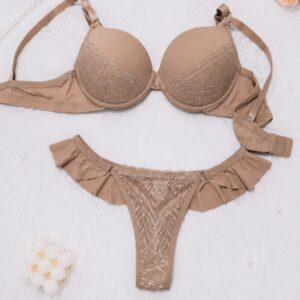 CONJUNTO LARA COM NOJO – BEGE