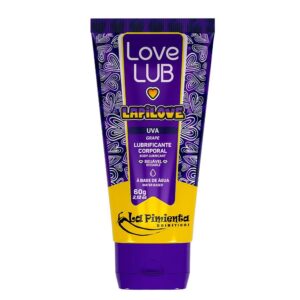 Love Lub LapiLove Lubrificante Corporal Beijável 60g La Pimienta – UVA